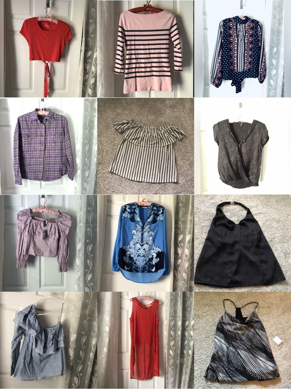 12 pieces bundle lot Various brands women size XS-S top blouse